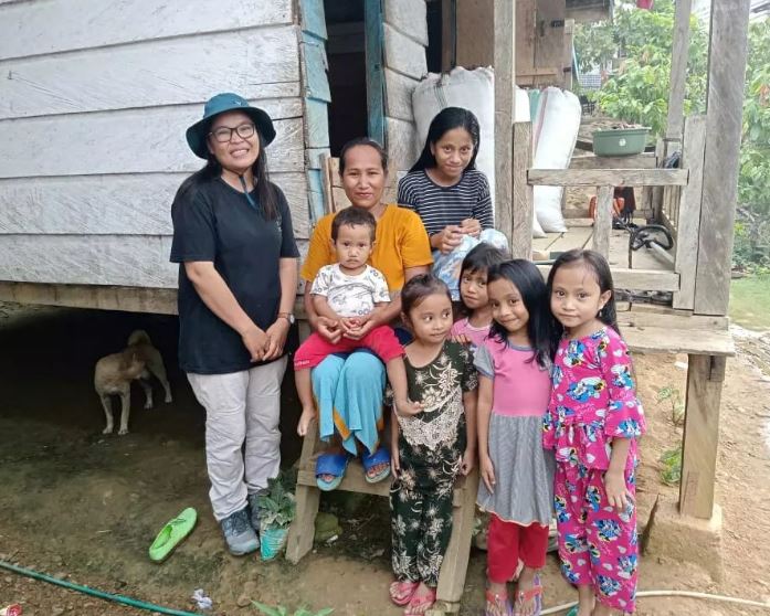 Jein Marlinda Bangun Ekonomi masyarakat Komunitas Adat Terpencil Suku Lauje