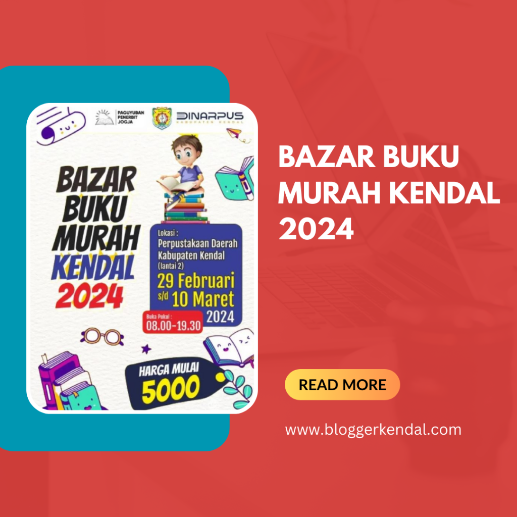 Bazar Buku Murah Kendal 2024