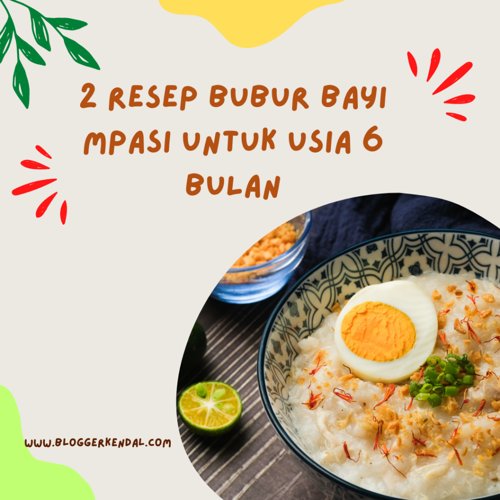 2 Resep Bubur Bayi MPASI untuk Usia 6 Bulan